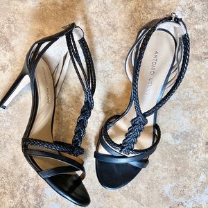 Antonio Melani Leather Dress Sandal